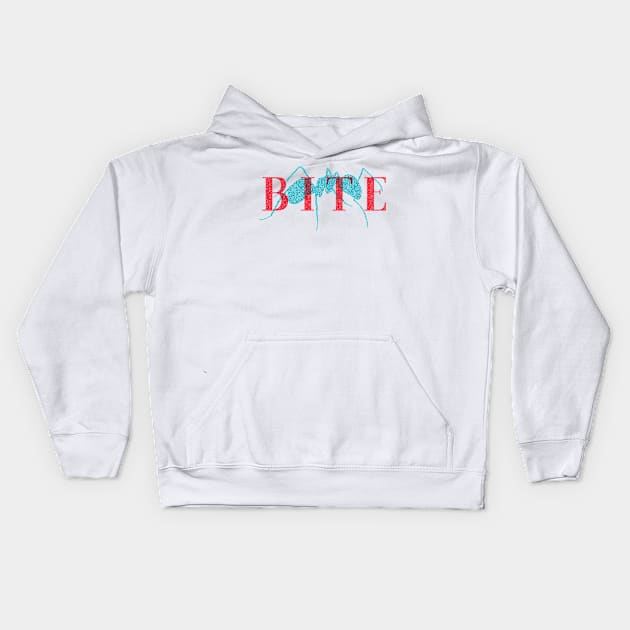 B I T E (Light Version) - A Group where we all pretend to be Ants in an Ant Colony Kids Hoodie by Teeworthy Designs